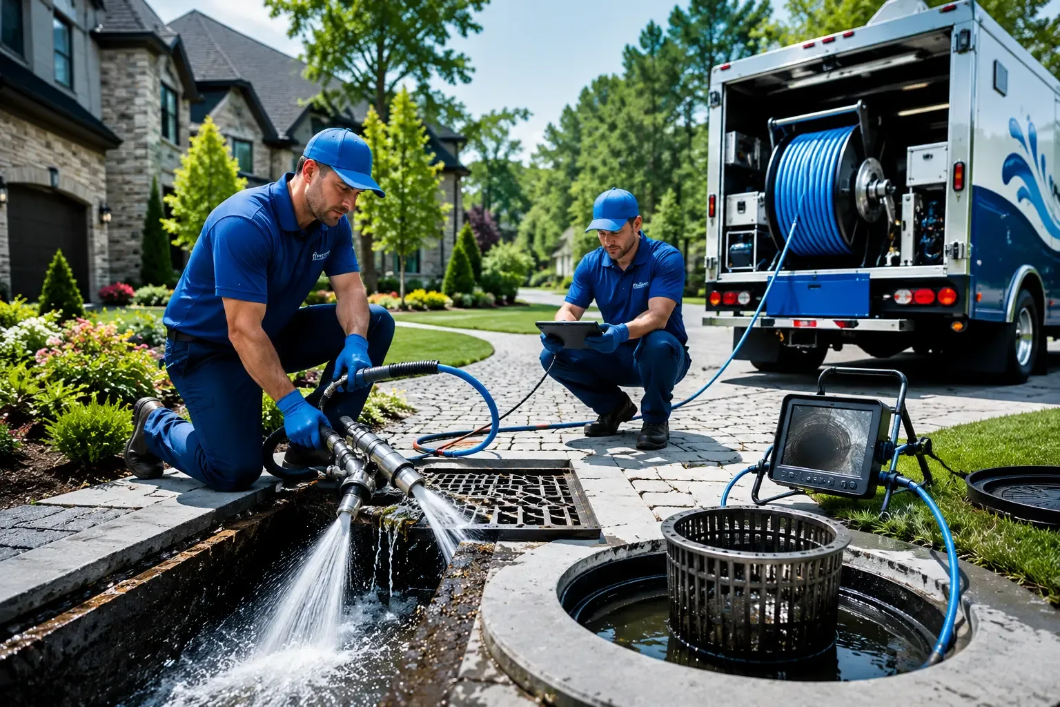Local outdoor drain cleaning professionals in Rio, IL