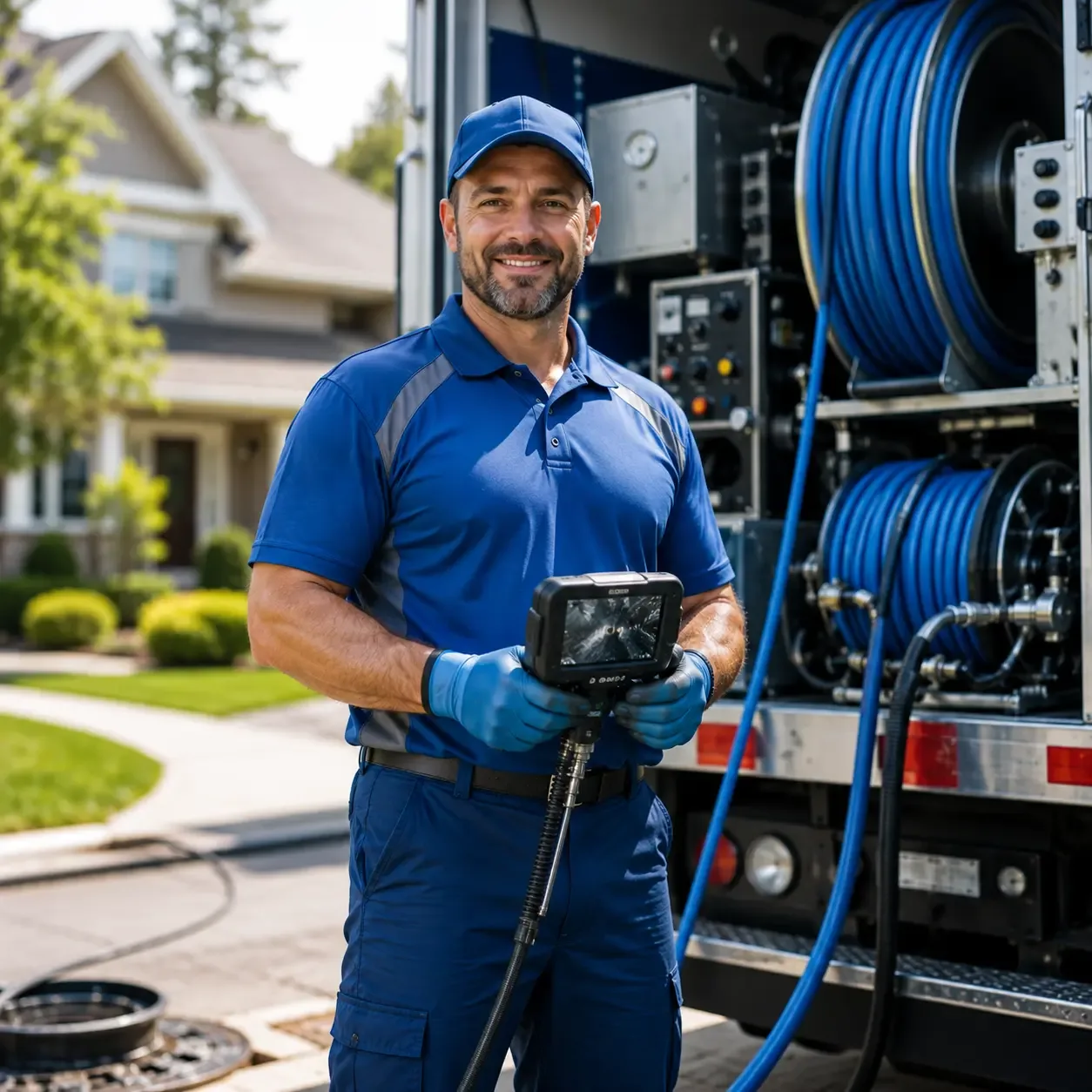 Local outdoor drain cleaning specialists in Rio, IL
